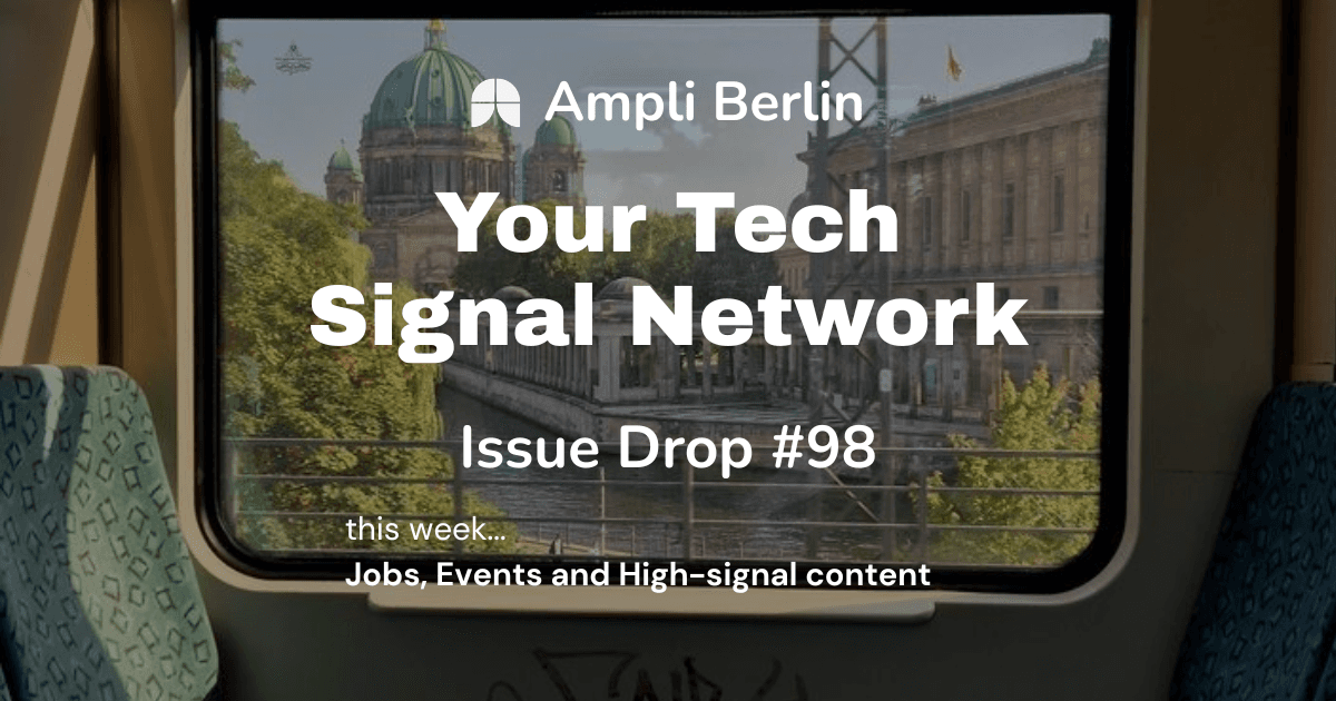 #98: WeAreDevelopers week is full of events. Did you get our guide?